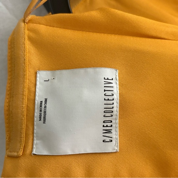 C/MEO Collective Vibrant yellow/gold hi/lo Dress - Picture 7 of 9